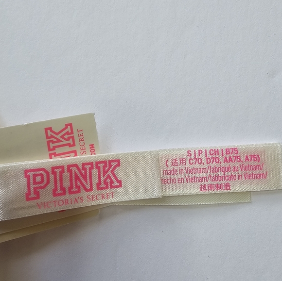 PINK by Victoria's Secret Lace Plunge Bralette Racerback Size Small - Picture 5 of 6